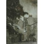 John Heywood (Scottish) "Ramsay Gardens" Signed Limited Edition Print, No 2 of 50, Signed in Pencil,