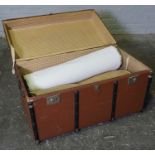 Vintage Travel Trunk with Contents