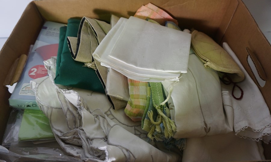 Box of Assorted Linen