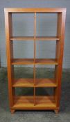 Barker & Stonehouse Hardwood Bookcase, Having open Shelving, 173cm high, 86cm wide, 36cm deep