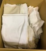 Box of Table Linen and Napery