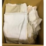 Box of Table Linen and Napery