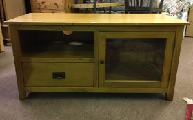 Modern Oak TV Cabinet, 60cm high, 120cm wide, 50cm deep