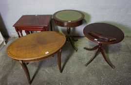Three Reproduction Occasional Tables, Also with a Nest of Tables, (a lot)