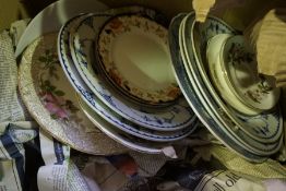 Seven Boxes of China and Sundries