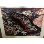 Giselle Grieve, Signed Limited Edition Abstract Print, Signed in Pencil, 1 of 4, 59cm x 79cm
