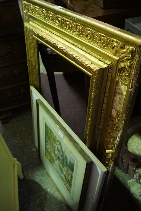 Lot of Pictures and Prints, To include an Oil on Board by Grieve, Wall MIrror and Gilt Picture - Image 6 of 6