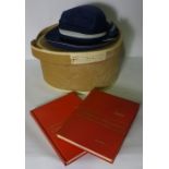 Eleven Volumes of Childrens Britannica, Alsso with a Dress Hat in Box etc