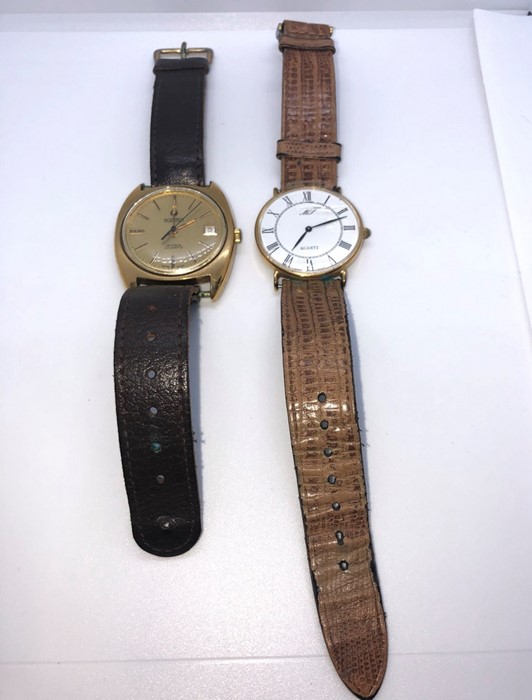 Roamer Vintage Anfibio Quartz Gents Wristwatch, The Gold coloured Dial Having Baton Markers, With - Image 2 of 3