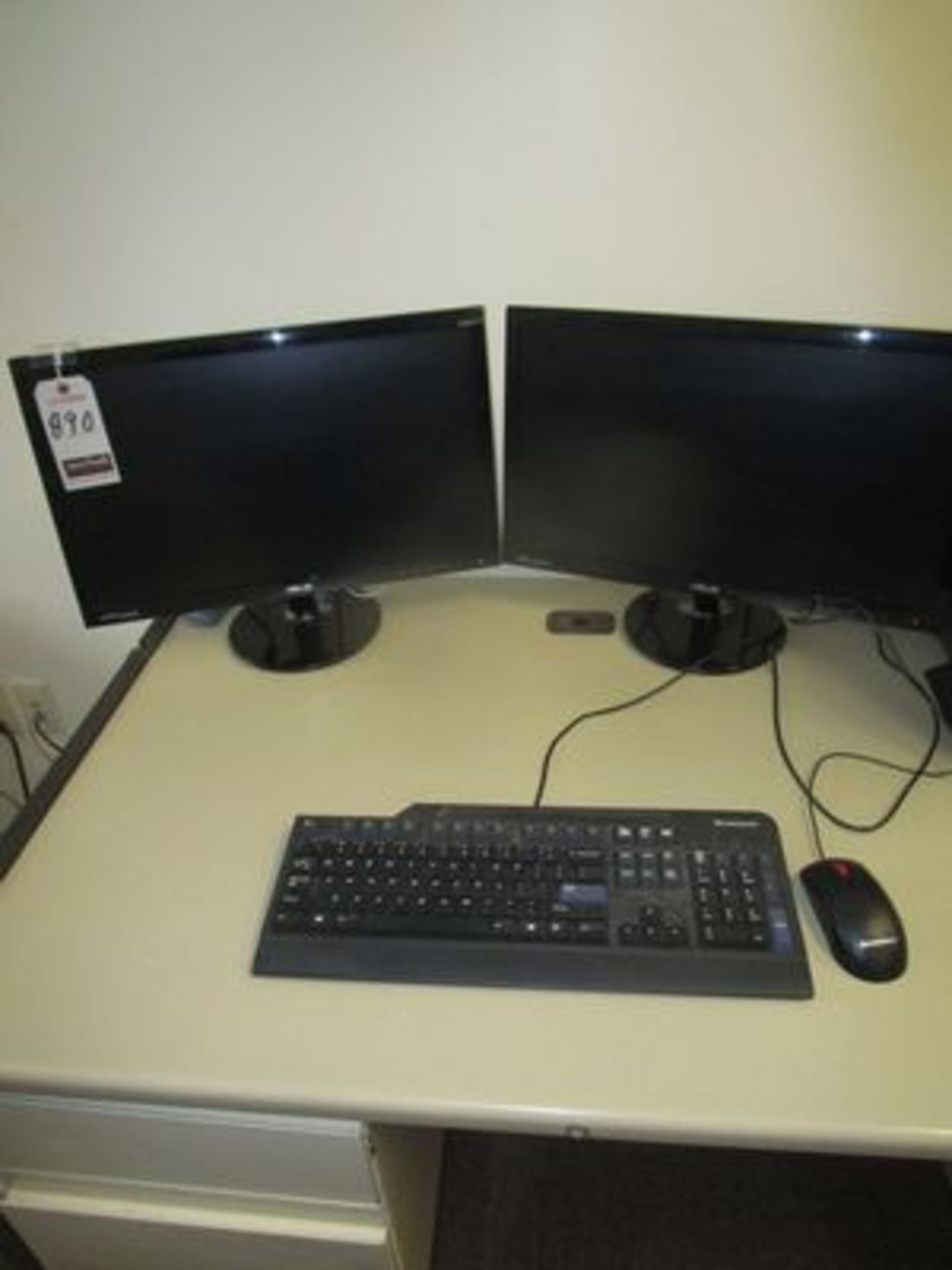 ASUS 21" FLAT MONITORS W/ KEYBOARD & MOUSE