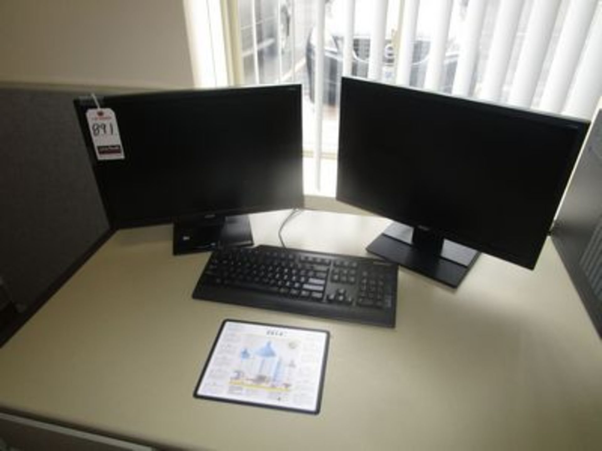 ACER 22" FLAT MONITORS W/ KEYBOARD & MOUSE