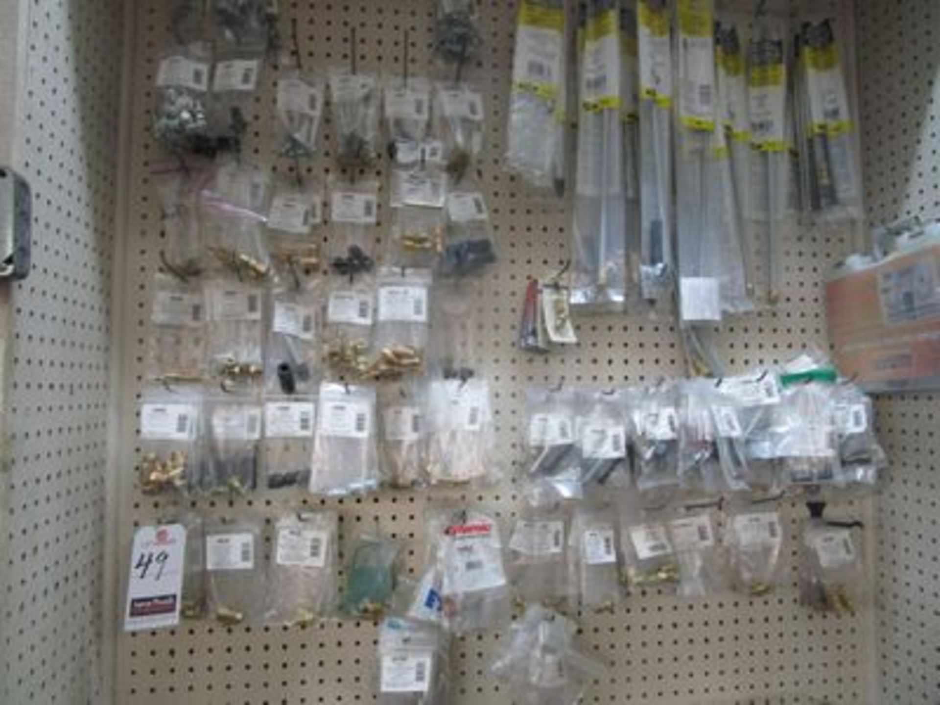 ASS'T BRASS ADAPTERS, FLEX BOLTS, HEX PLUGS, ETC.