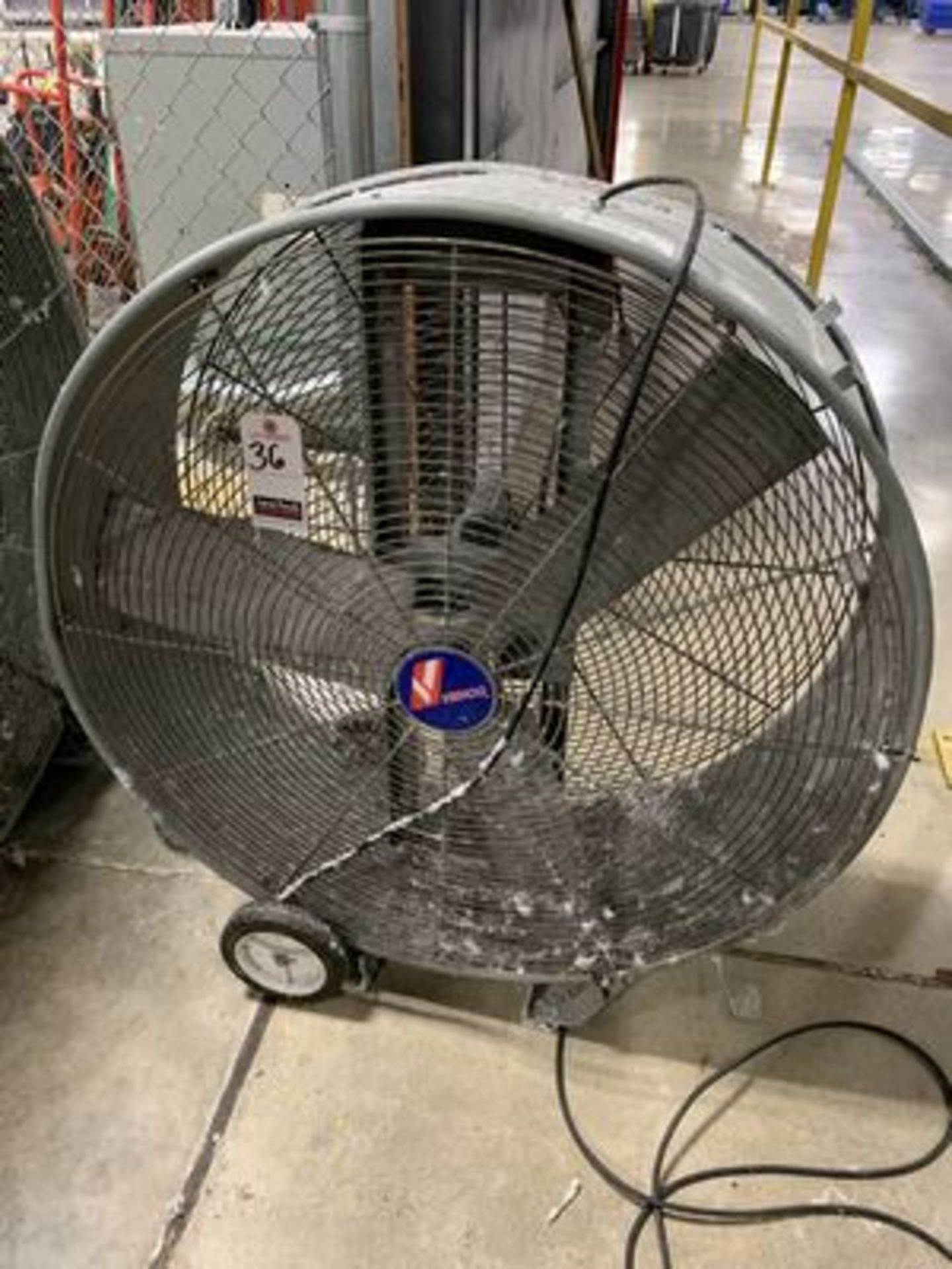 VENCO PORT. 36" SHOP FAN