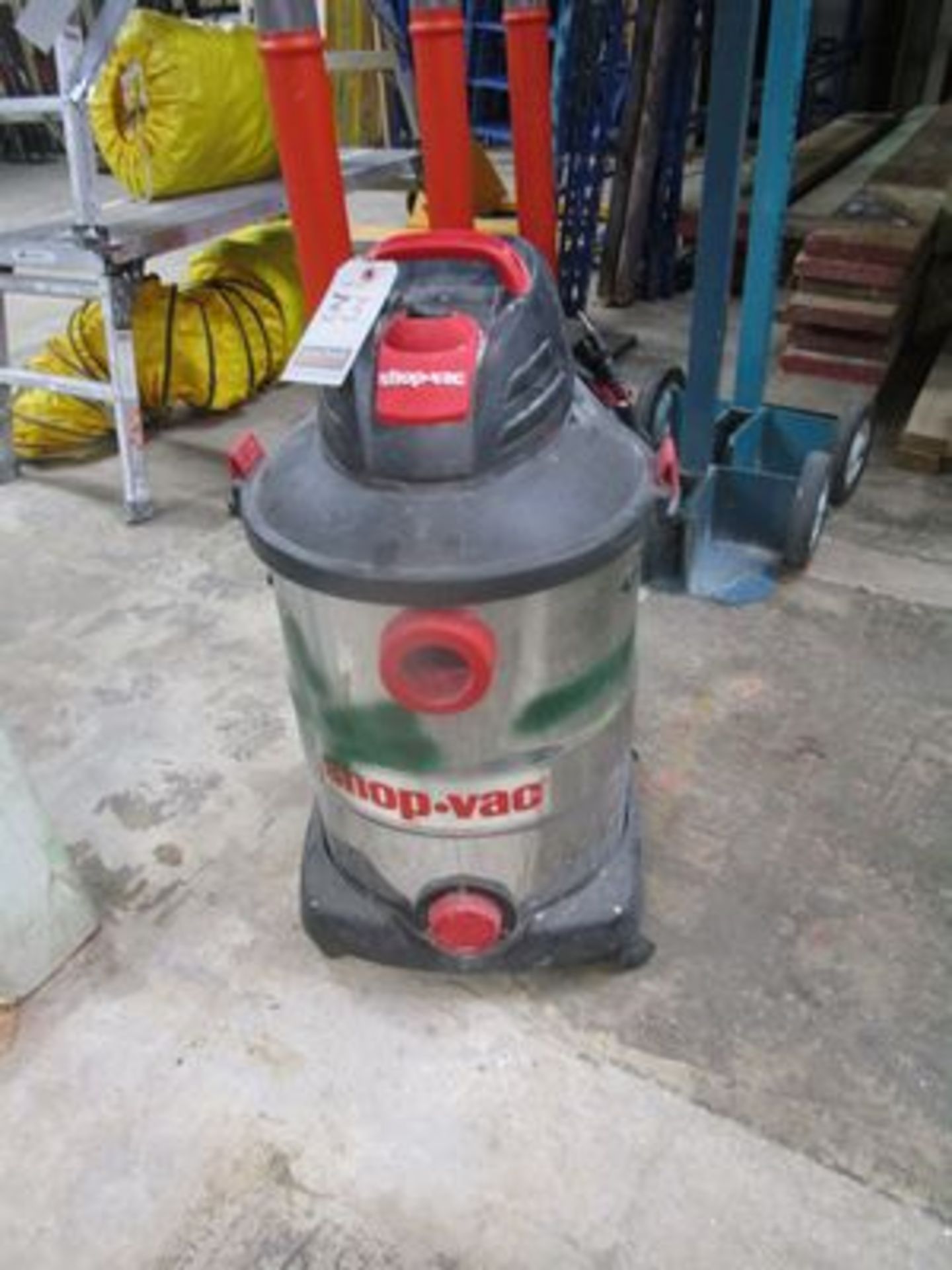 SHOP VAC 12 GAL. S.S. PORT. WET/DRY VAC.