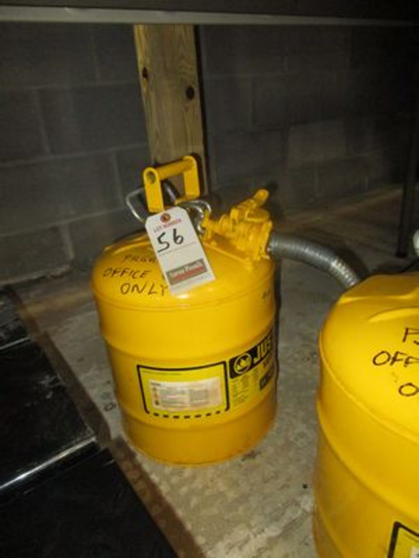 JUSTRITE 5 GAL. DIESEL GAS SAFETY CAN