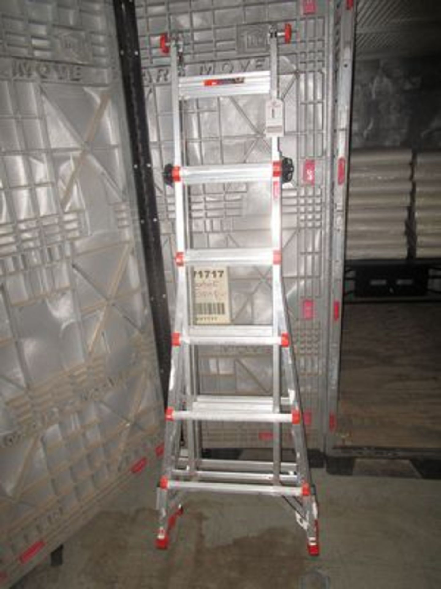 LITTLE GIANT LEVELER STEPLADDER SYSTEM, 300# CAP.