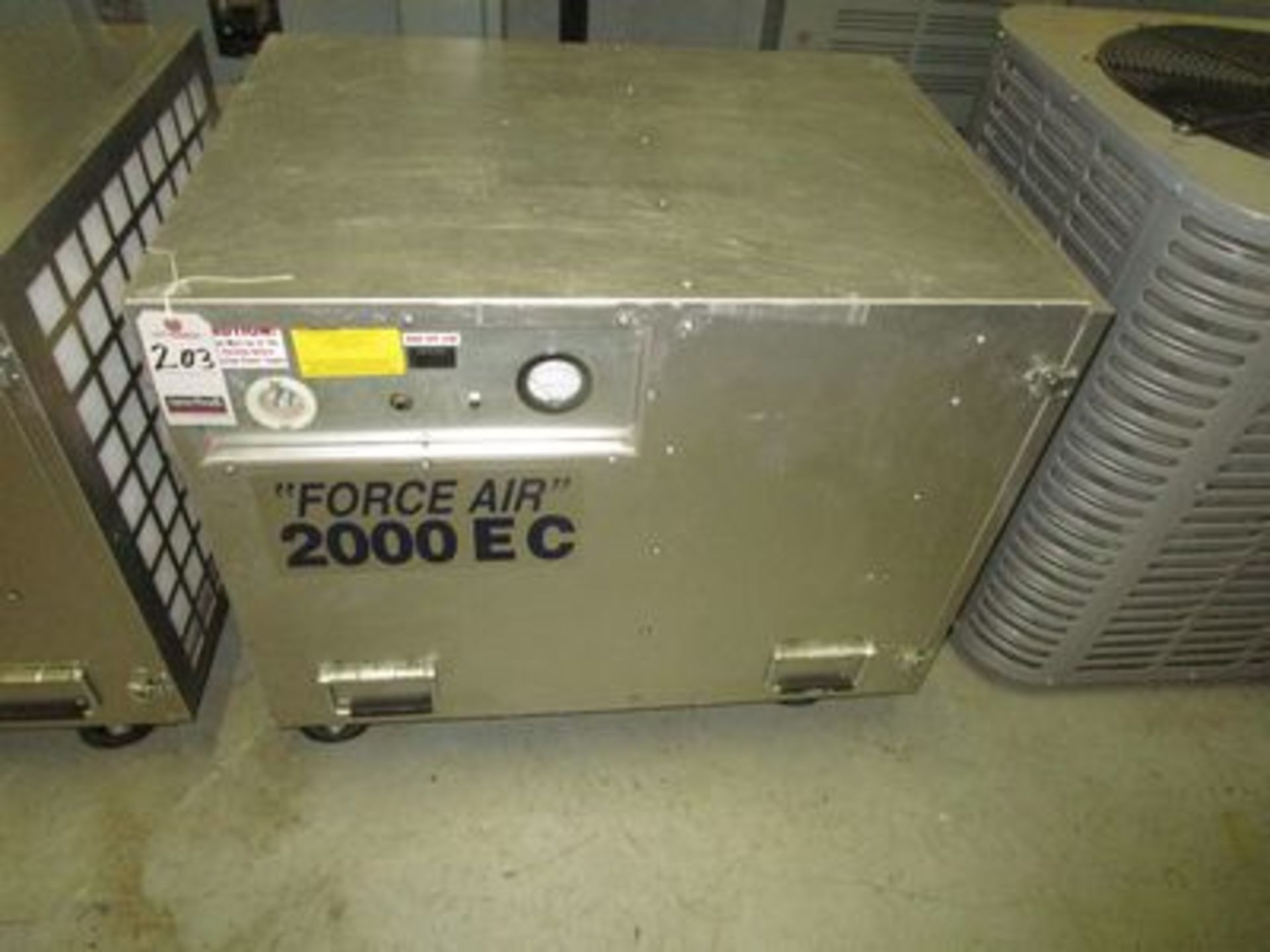 ACSI "FORCE AIR" PORT. S.S. NEGATIVE-O-MACHINE, M/N FA2000EC, 1 PH.