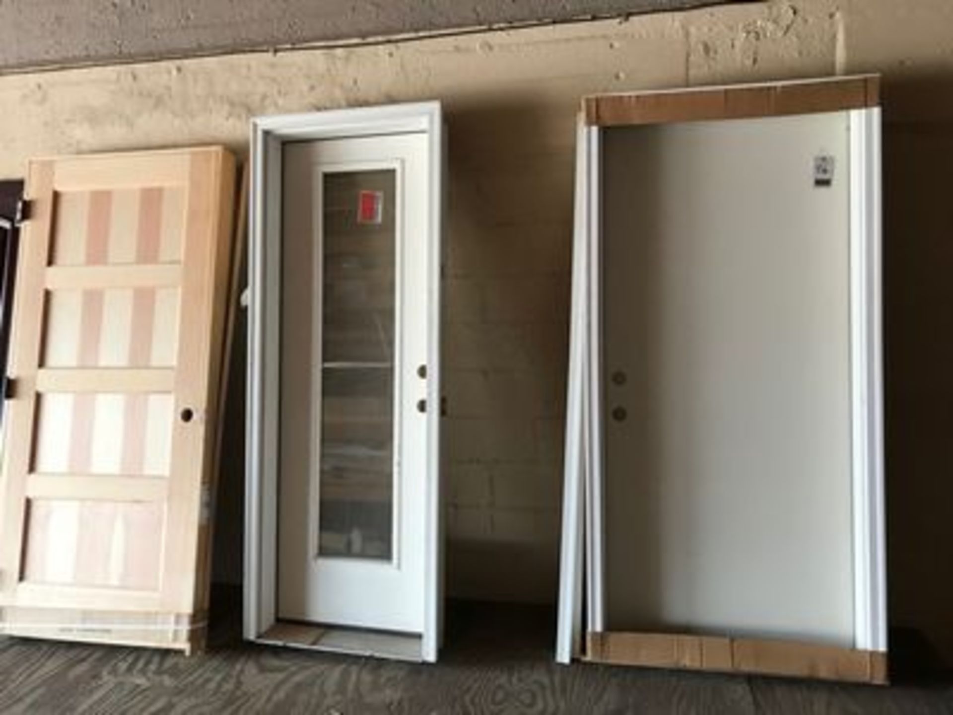 ASS'T EXTERIOR DOORS W/ FRAMES