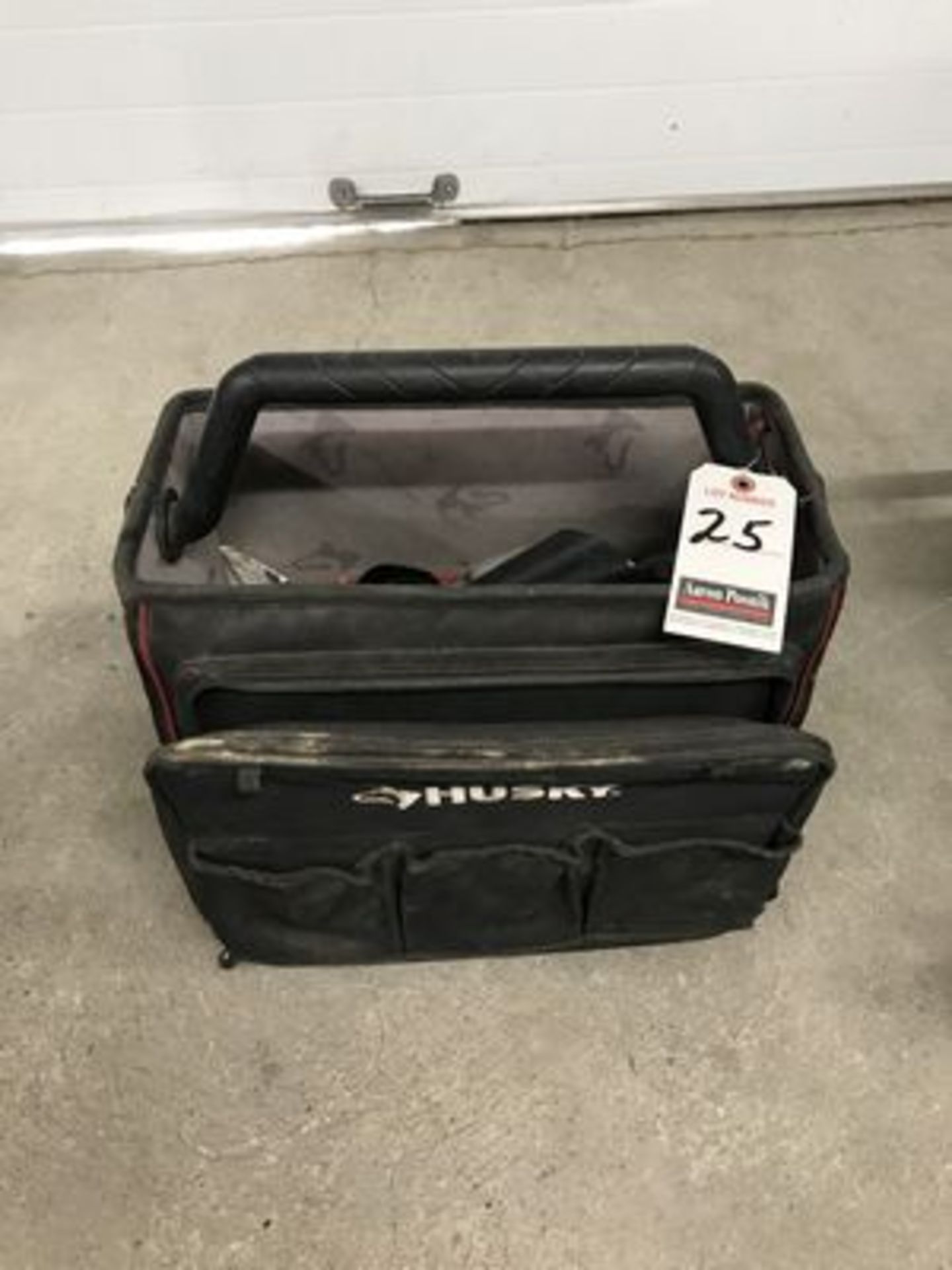 HUSKY CARRY ALL TOOL BAG W/ TOOLS