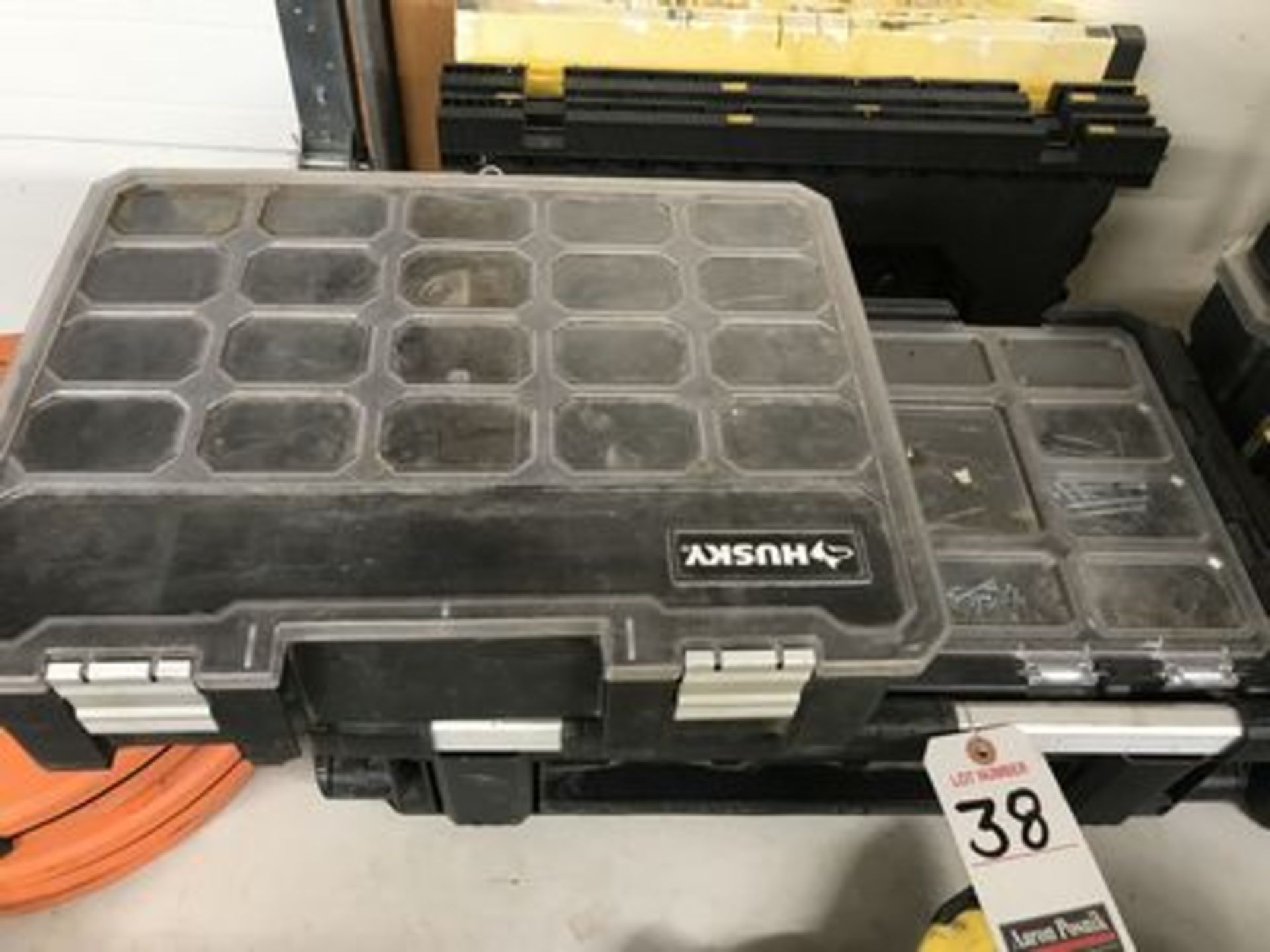 ASS'T HUSKY POLY TOOL ORGANIZERS W/ CONTENTS