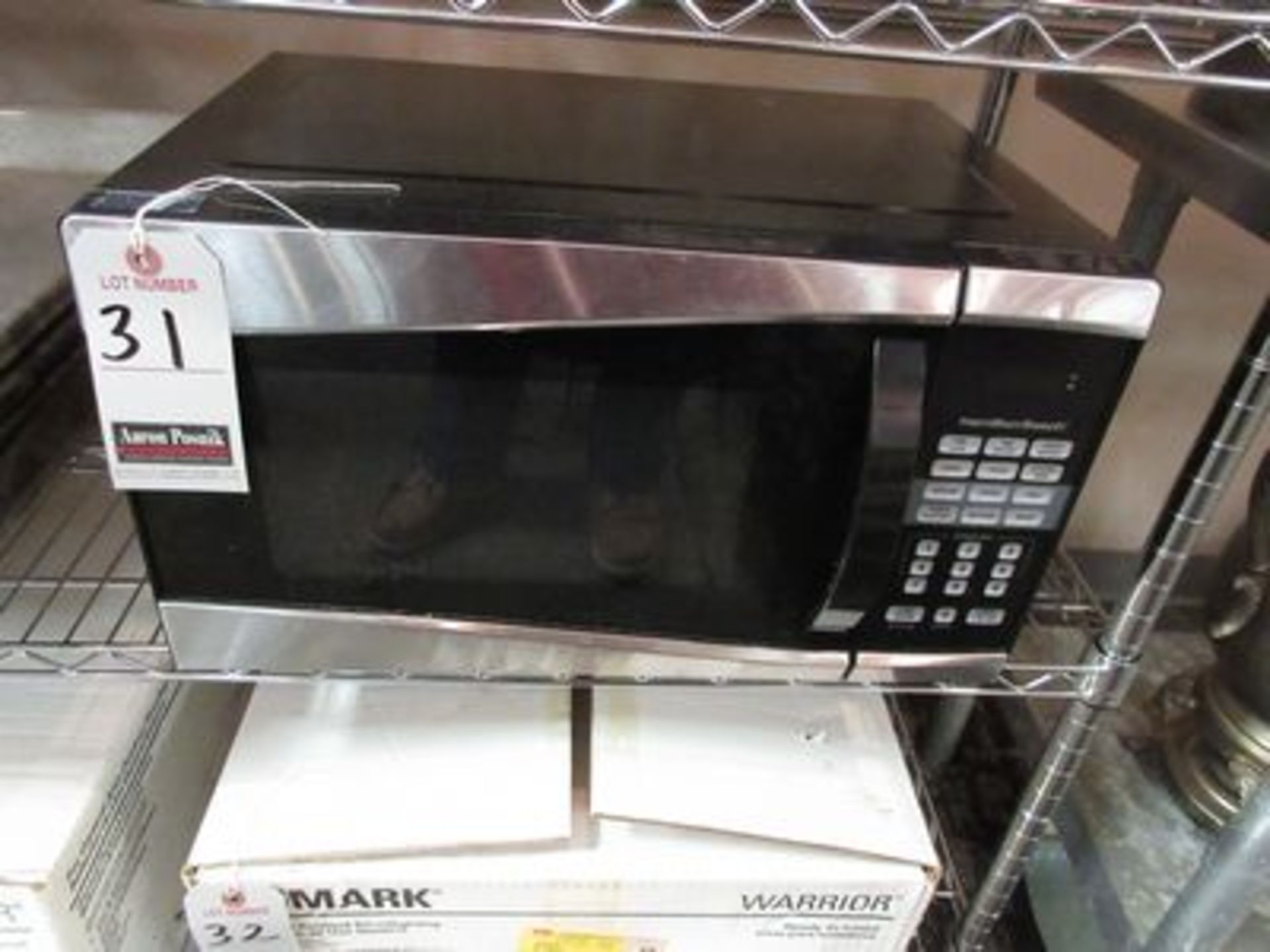 HAMILTON BEACH 1D MICROWAVE OVEN