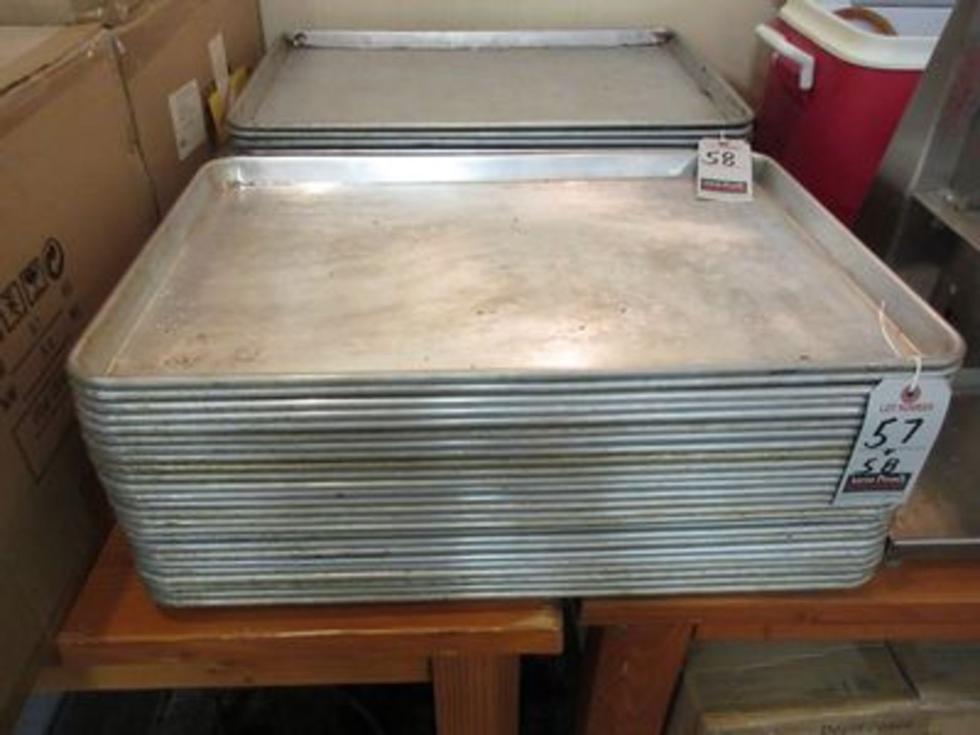 26"X18" ALUM. SHEET PANS