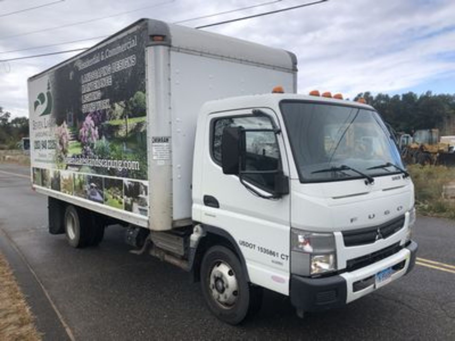 2012 MITSUBISHI FUSO 180, 16' BOX TRUCK, AT, AC, DIESEL, S/A, DUAL WHEELS, VIN # - Image 2 of 4