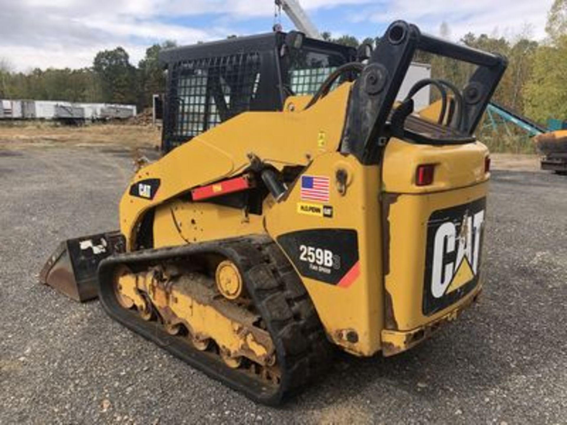 2016 CAT 259B3 SKID STEER CRAWLER LOADER, DIESEL, 2-SPD., S/N 4259BPYYZ03773, (1,560 HRS.) - Image 3 of 4