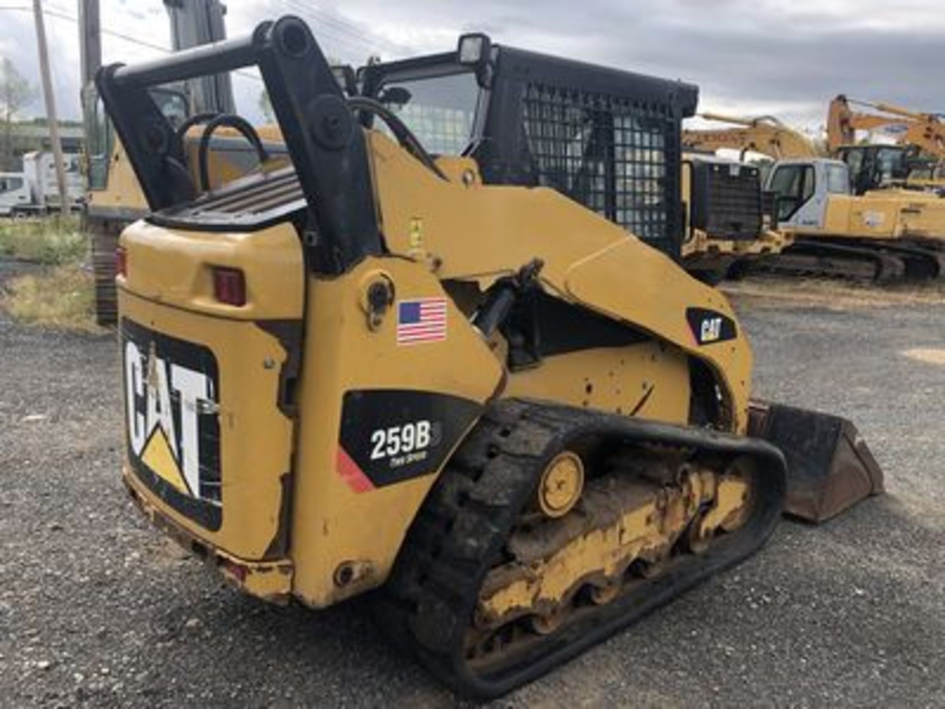 2016 CAT 259B3 SKID STEER CRAWLER LOADER, DIESEL, 2-SPD., S/N 4259BPYYZ03773, (1,560 HRS.) - Image 4 of 4