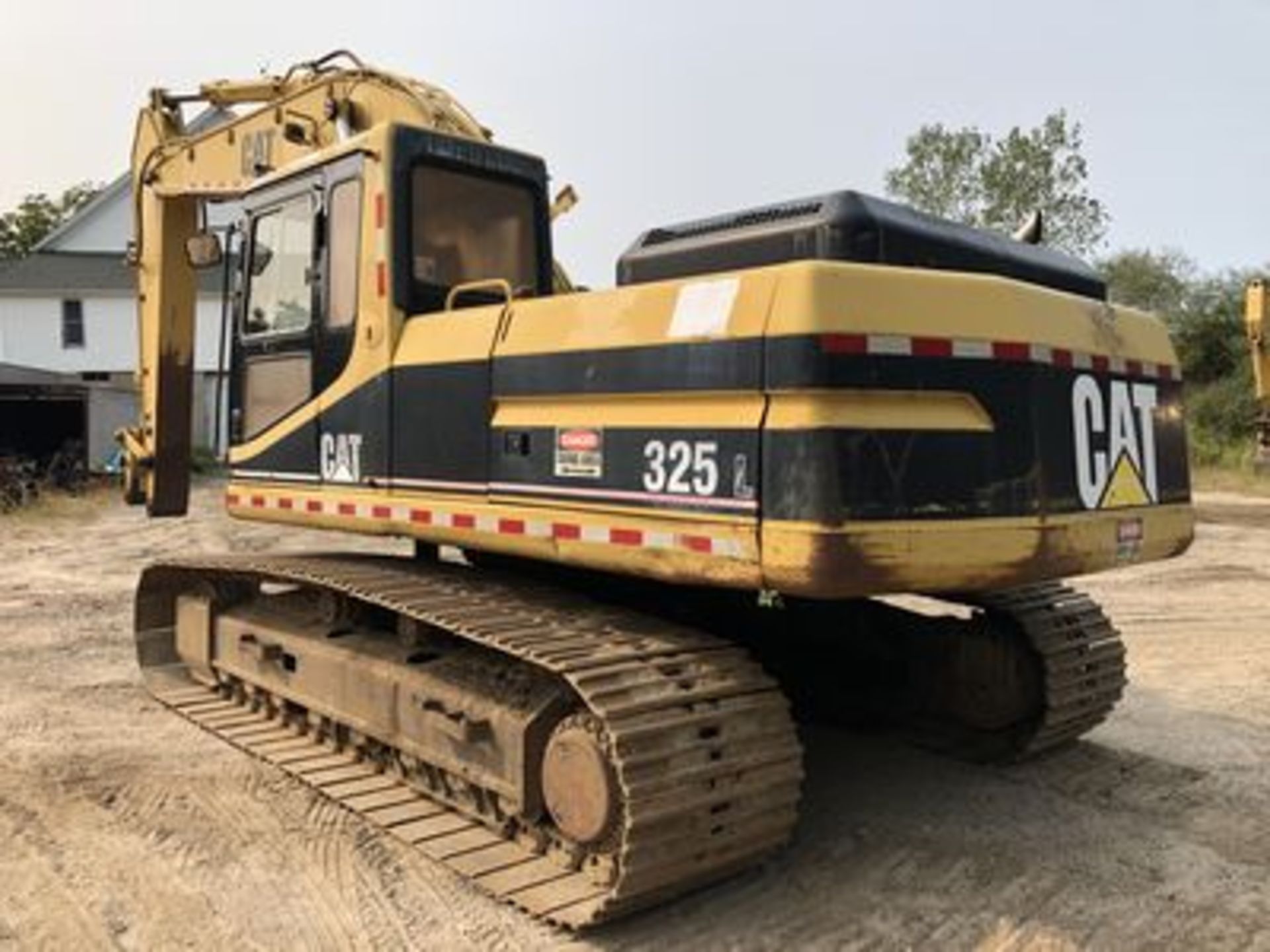 1994 CAT 325L HYD. CRAWLER EXCAVATOR, CAT3116 DIESEL ENGINE, ENCLOSED CAB W/ HEAT & AC, 125"