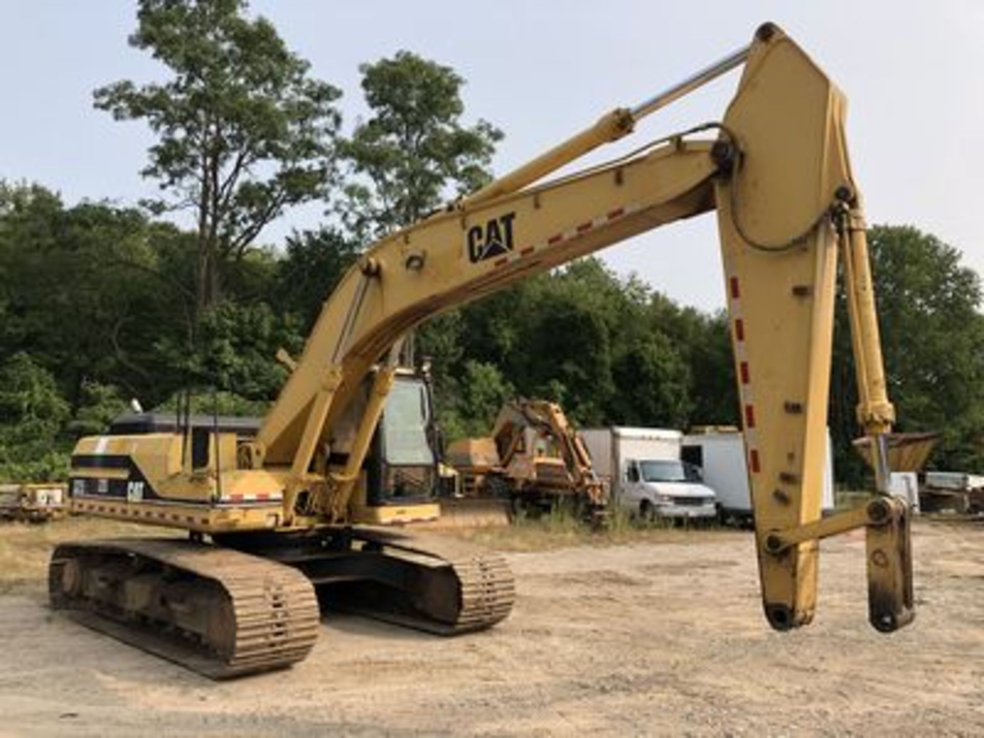 1994 CAT 325L HYD. CRAWLER EXCAVATOR, CAT3116 DIESEL ENGINE, ENCLOSED CAB W/ HEAT & AC, 125" - Image 4 of 4