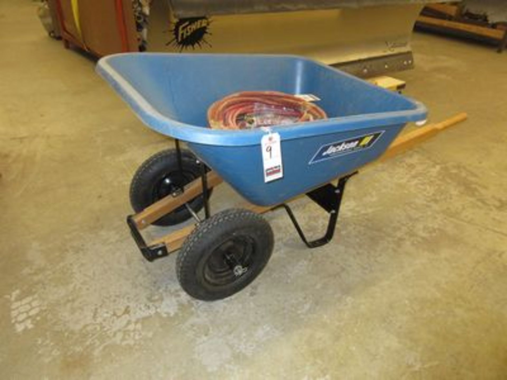 JACKSON 2-WHEEL POLY 8 CU. FT. WHEELBARROW