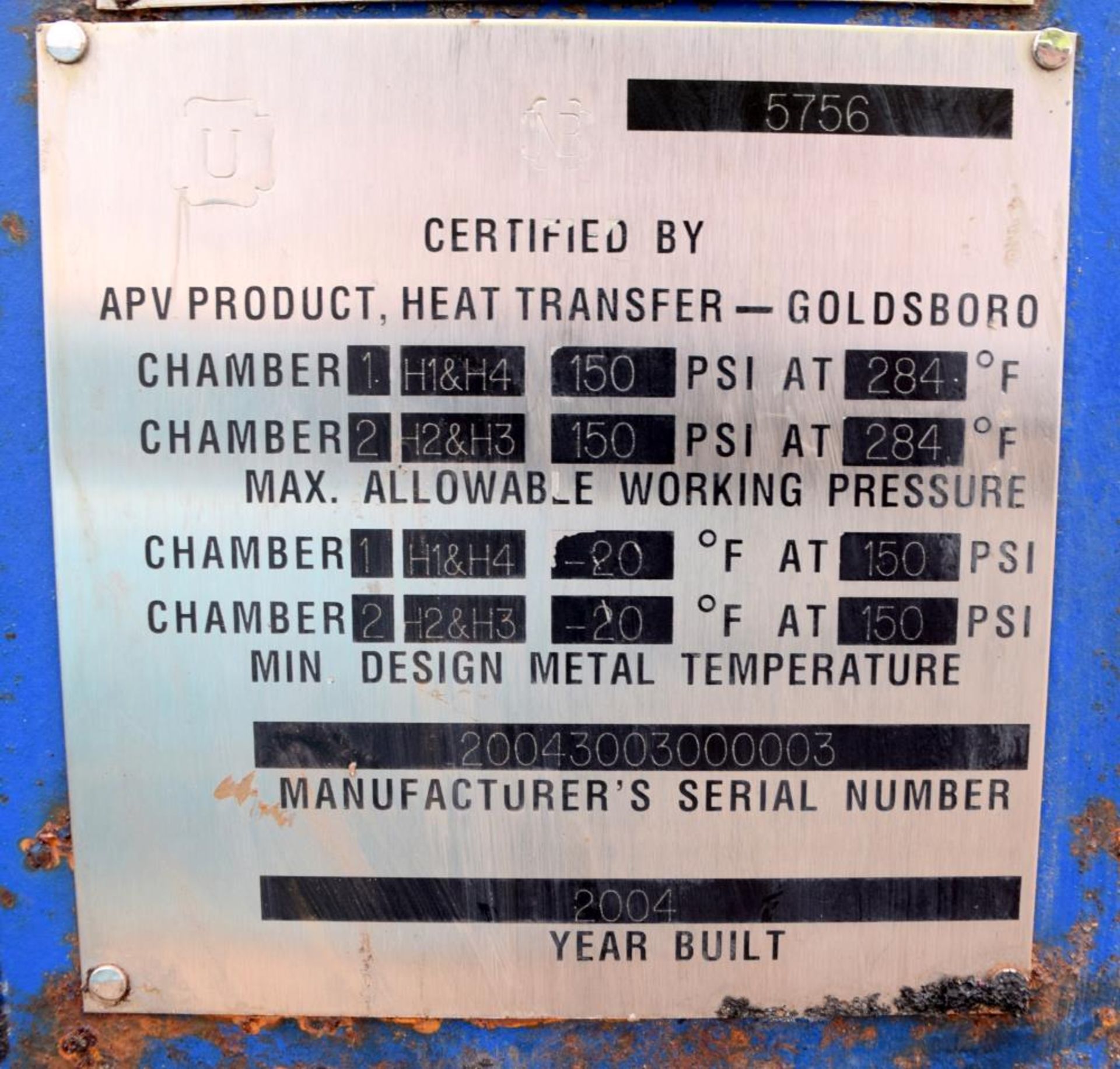 APV Plate Heat Exchanger - Image 6 of 7