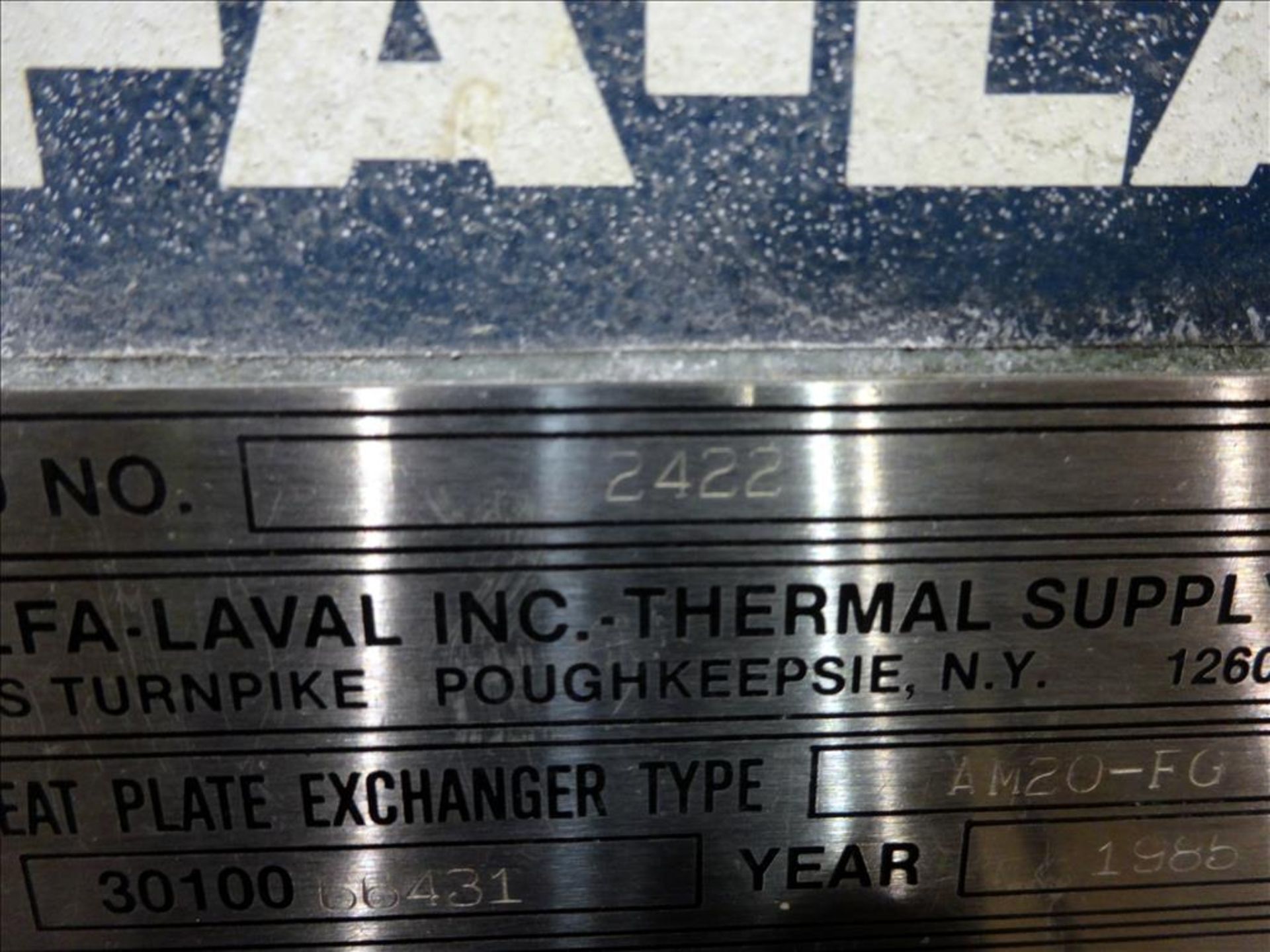 Alfa Laval Plate Heat Exchanger - Image 14 of 14