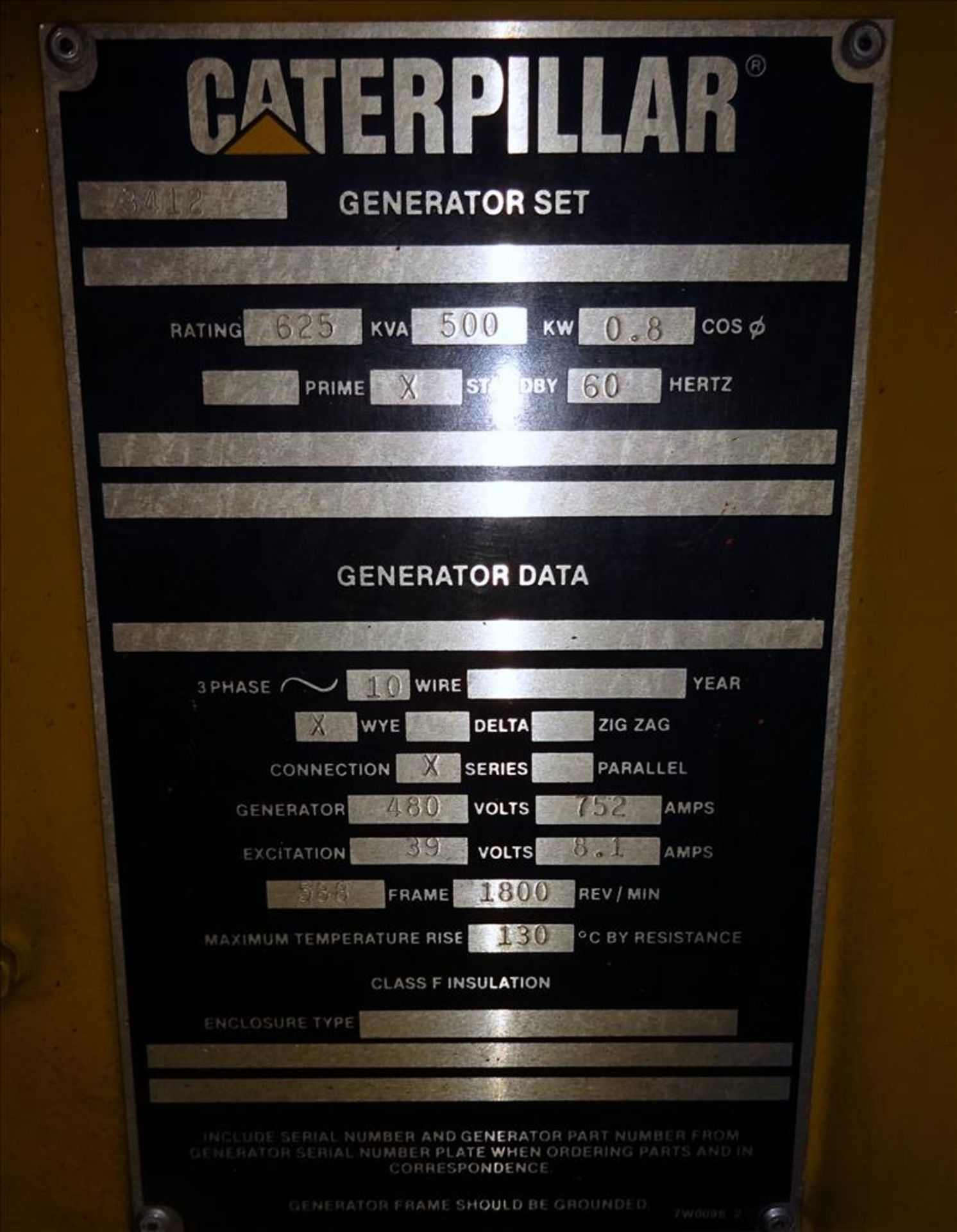 Caterpillar 500 kW Standby Diesel Generator - Image 21 of 28