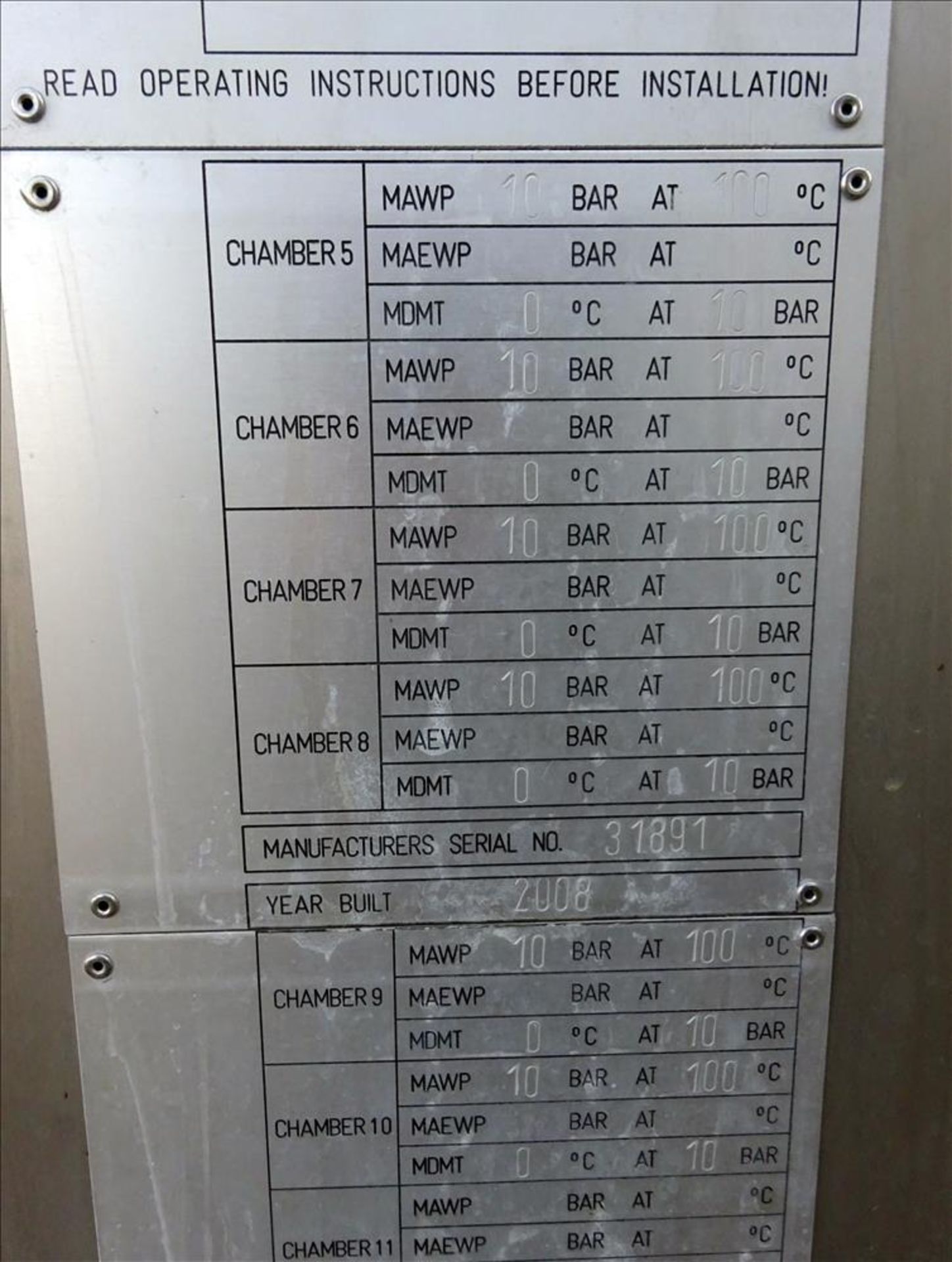 Krones Thermowave Plate Heat Exchanger - Image 17 of 18