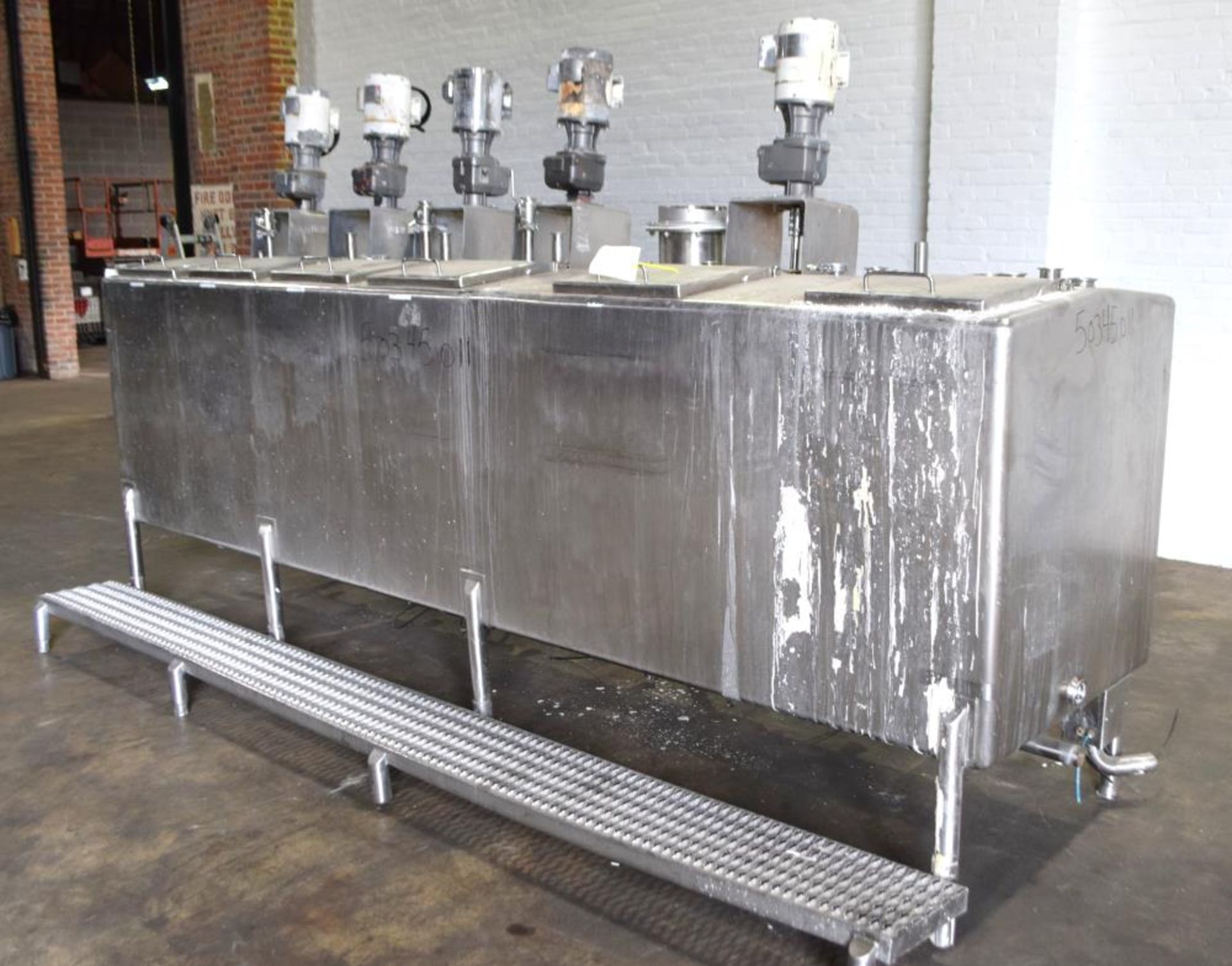 6 Compartment Rectangular Stainless Steel Tank - Image 6 of 28