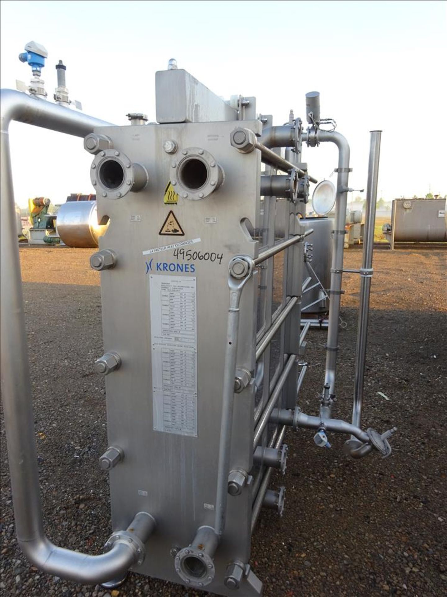 Krones Thermowave Plate Heat Exchanger - Image 8 of 18