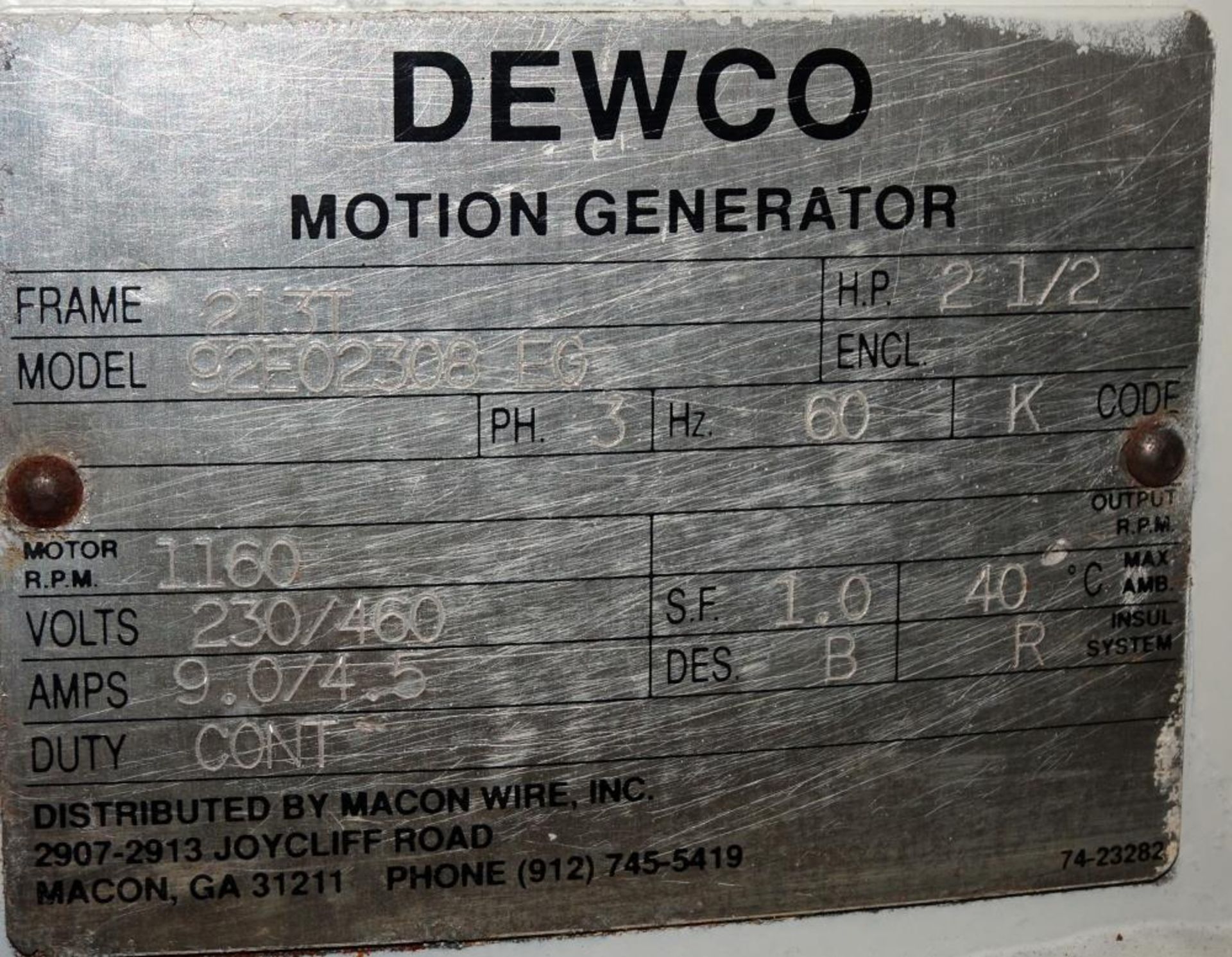 Dewco 48" Diameter Vibratory Screener - Image 17 of 18