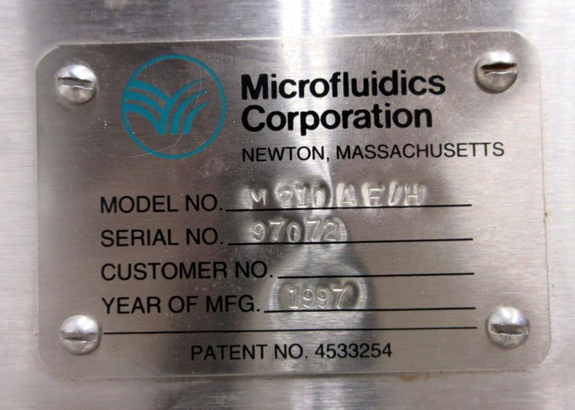 Used- Microfluidics Pilot Scale Microfluidizer for Cannabis and Hemp Grinding - Image 9 of 9