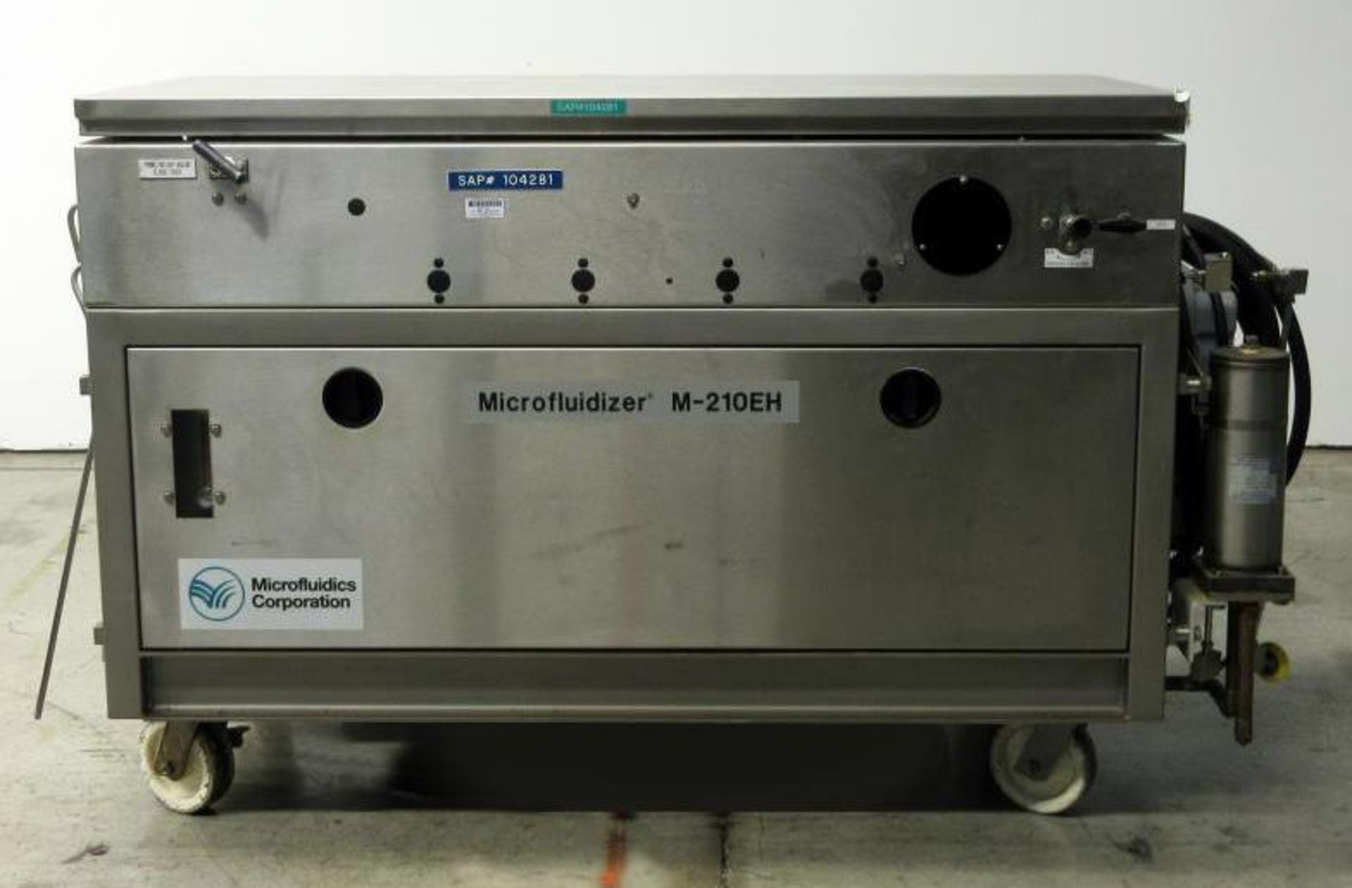 Used- Microfluidics Pilot Scale Microfluidizer for Cannabis and Hemp Grinding