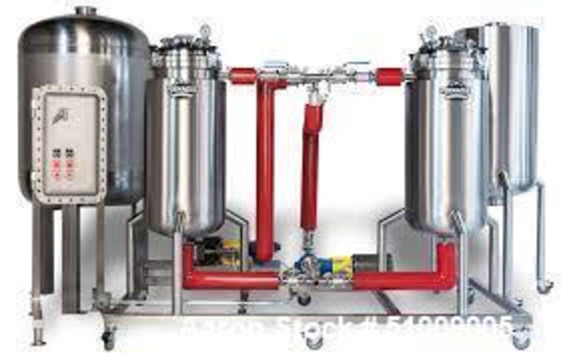 Unused- Pinnacle Stainless Alcohol Extraction Skid. 200 L Capacity. Cold Clean Ethanol Extraction. 3