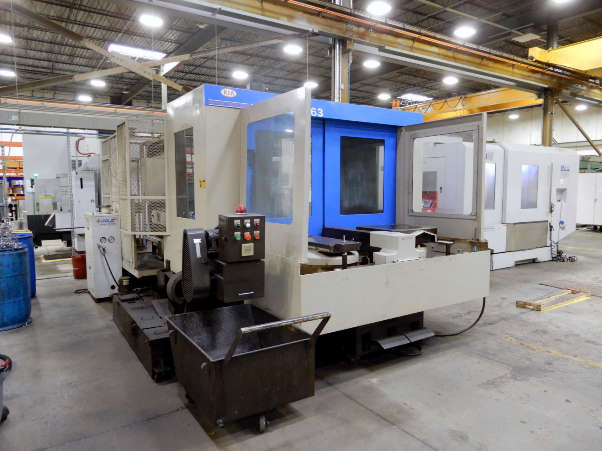 KIA H63 CNC Horizontal Machining Center - Image 3 of 9