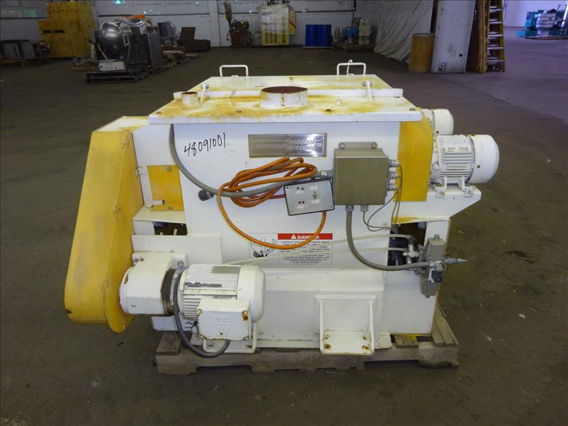 Used- American Process Twin Shaft Fluidized Zone Mixer, Model FZM-4S. 4.2 Cubic feet - Image 2 of 19