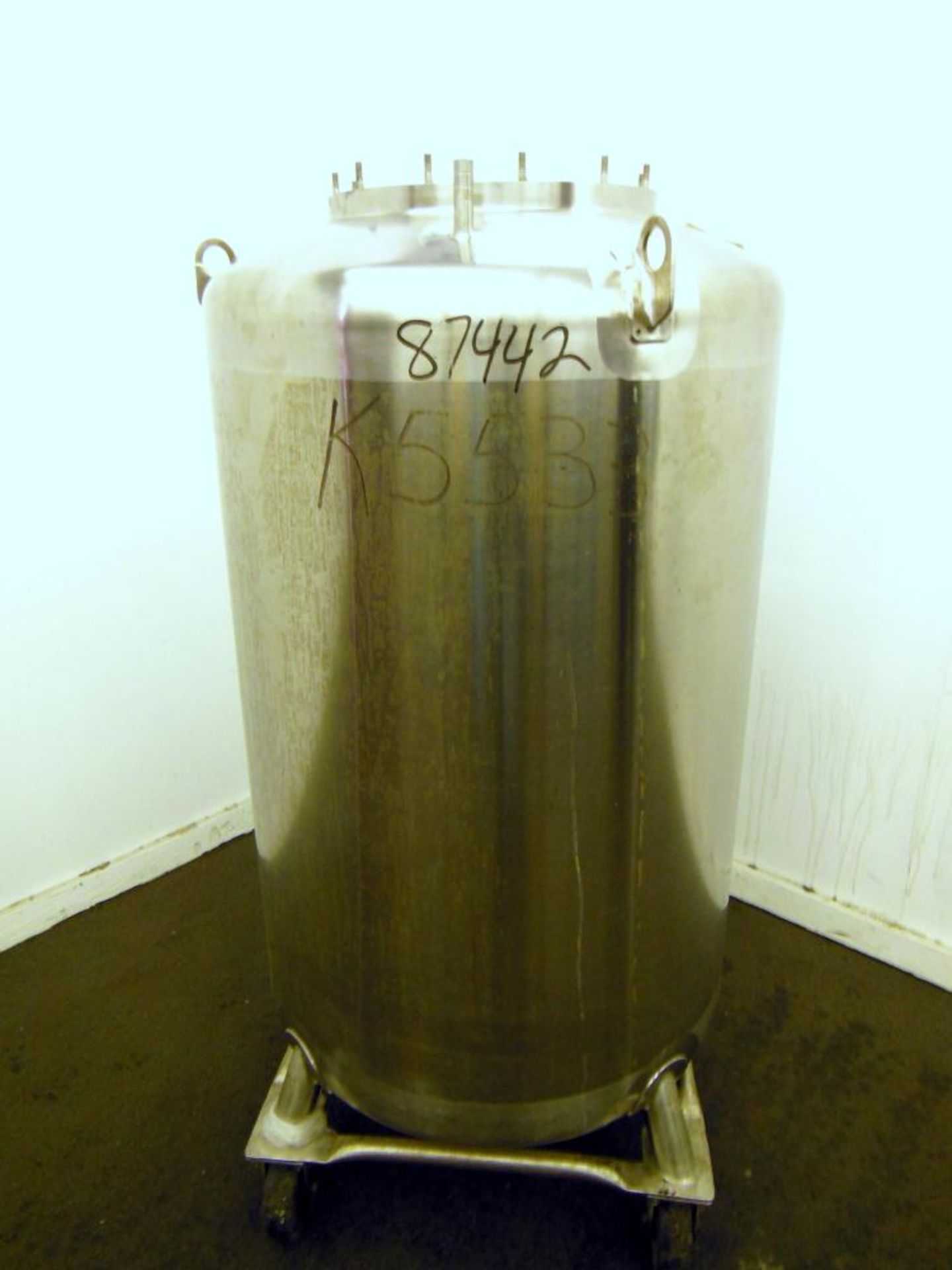 Used- 400 Liter Stainless Steel Walker Stainless Pressure Tank - Image 3 of 18