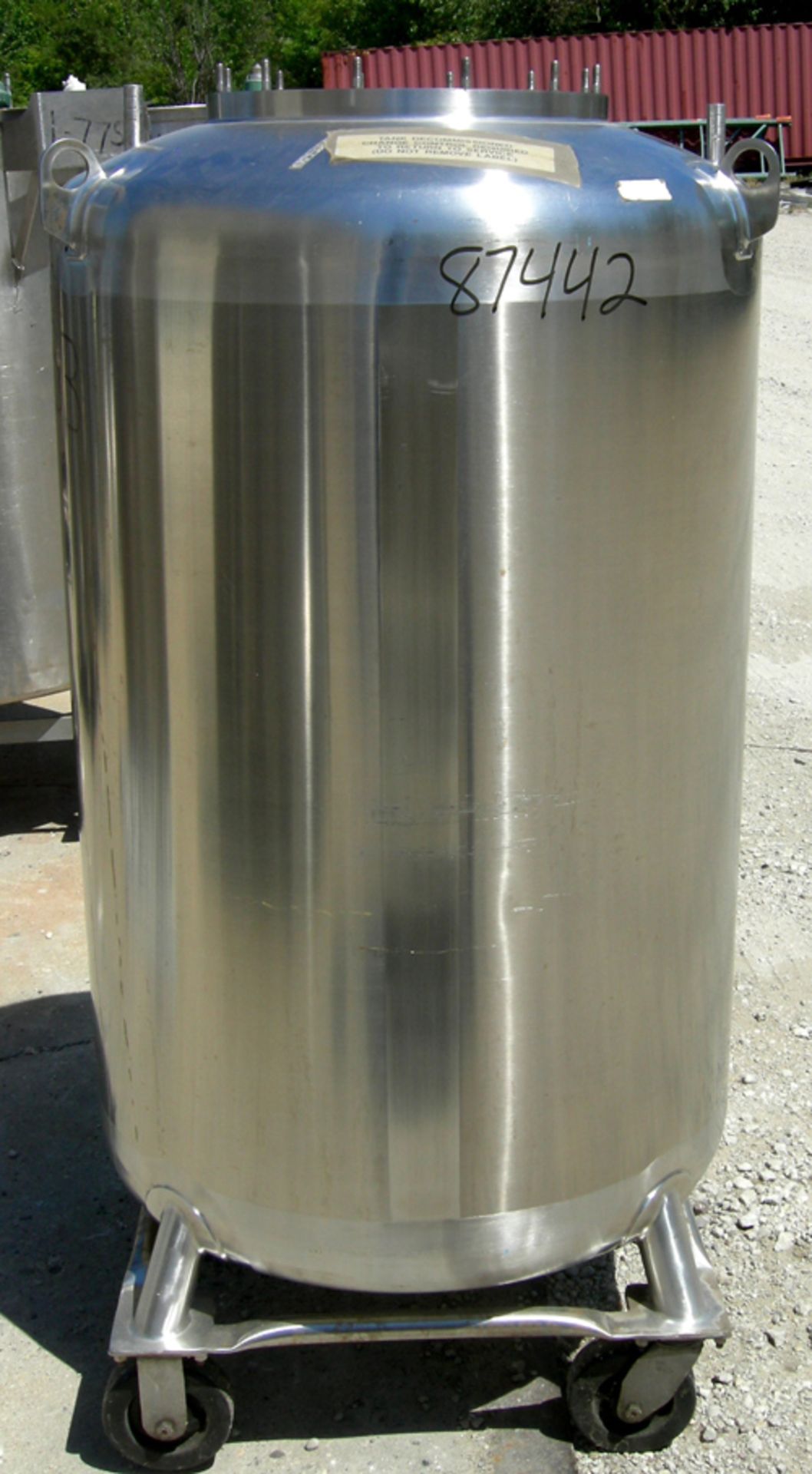 Used- 400 Liter Stainless Steel Walker Stainless Pressure Tank - Image 13 of 18