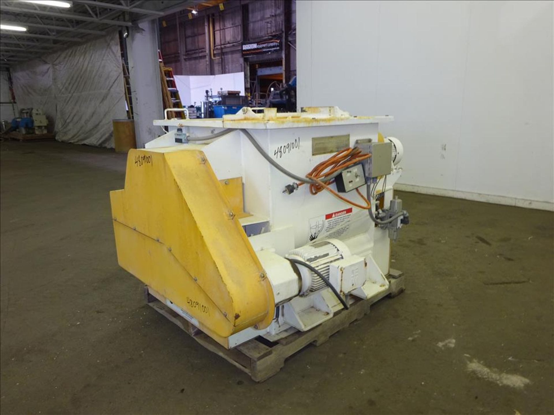 Used- American Process Twin Shaft Fluidized Zone Mixer, Model FZM-4S. 4.2 Cubic feet - Image 7 of 19