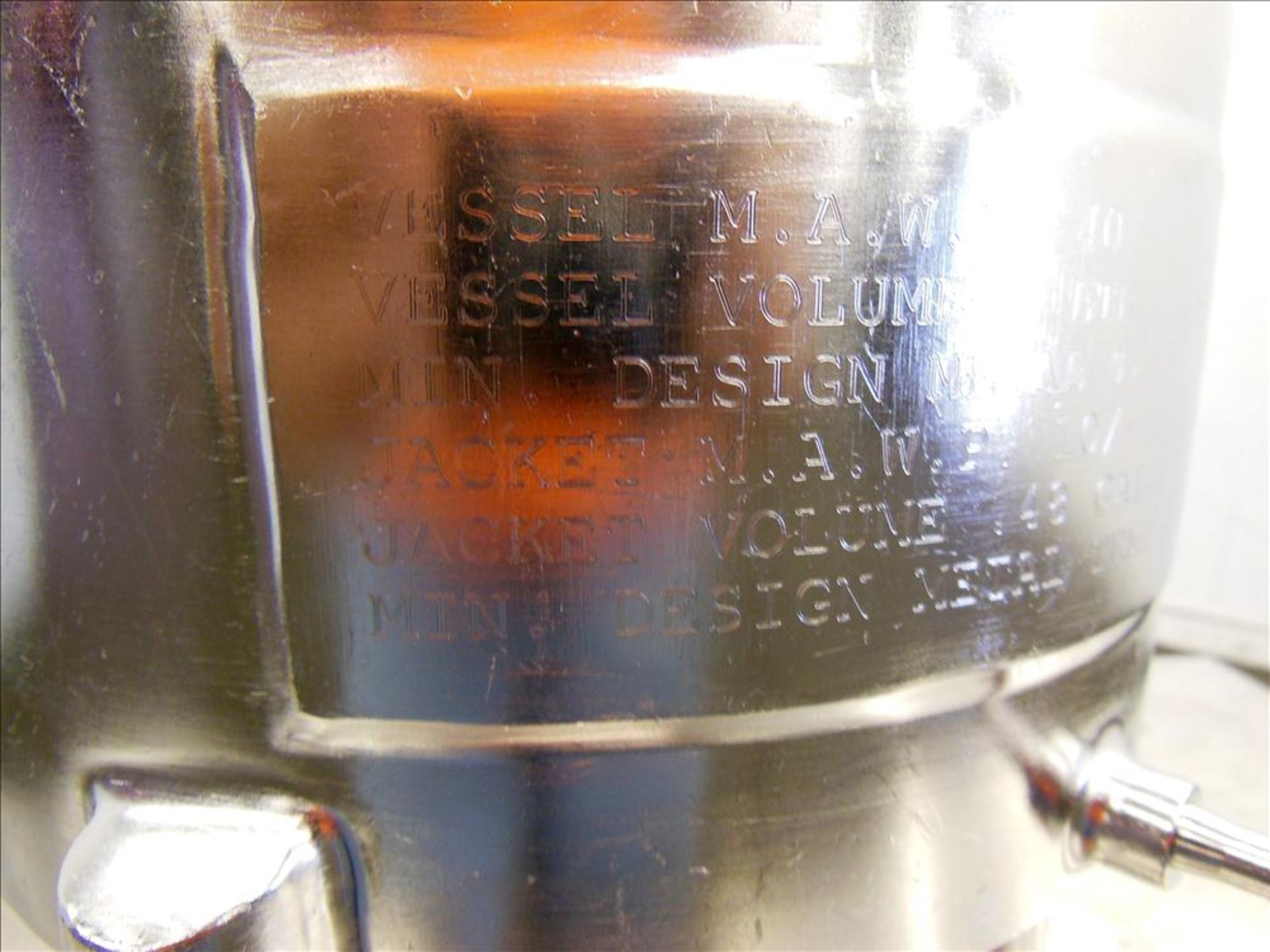 Used- DCI Reactor, 3 Liter (0.79 Gallon), 316 Stainless Steel - Image 6 of 8