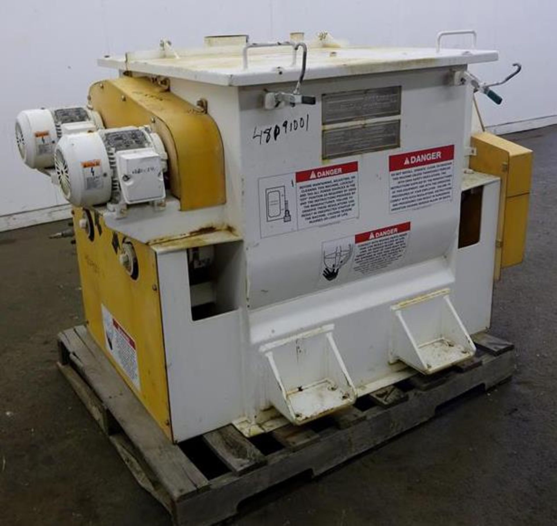 Used- American Process Twin Shaft Fluidized Zone Mixer, Model FZM-4S. 4.2 Cubic feet - Image 5 of 19