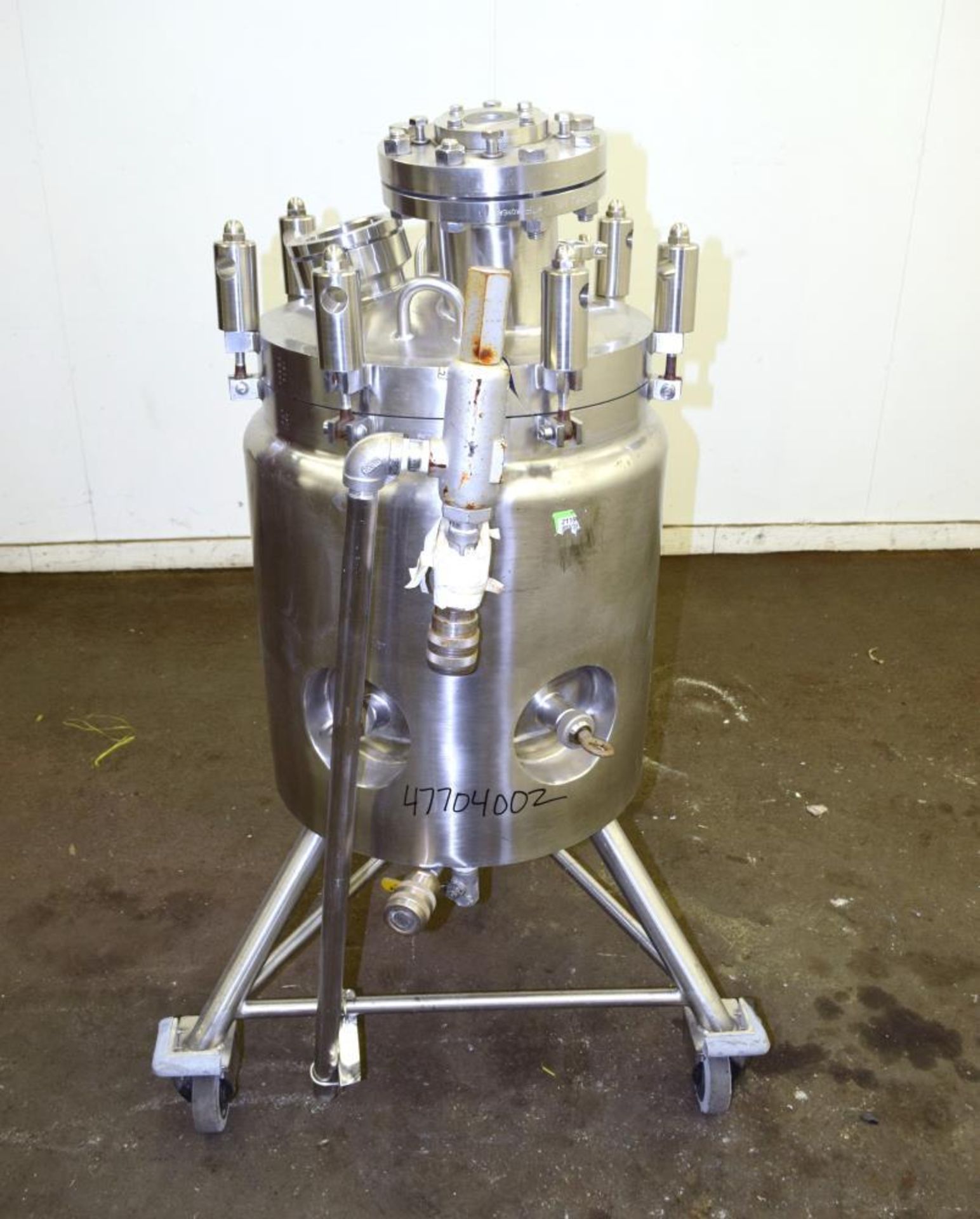 Used-Lee Industries Reactor, 20 Gallon, Model 20U, 316L Stainless Steel - Image 4 of 11